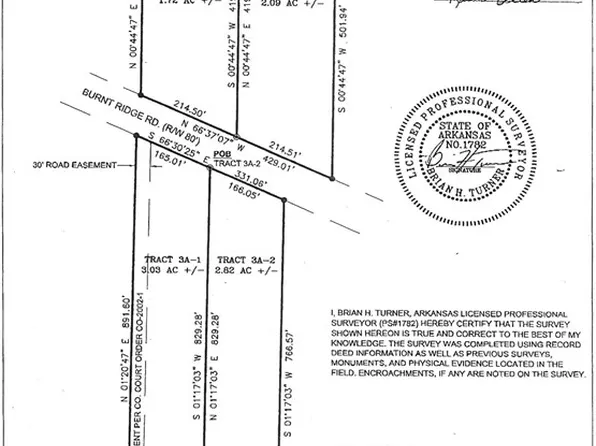 Burnt Ridge Rd, Shirley, AR 72153