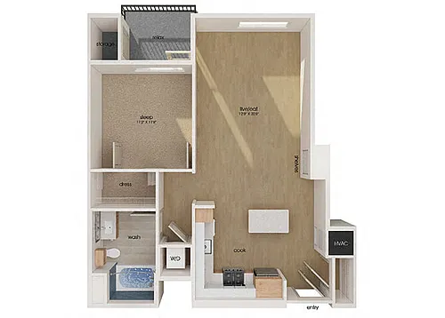 Floor plan Vera-A5