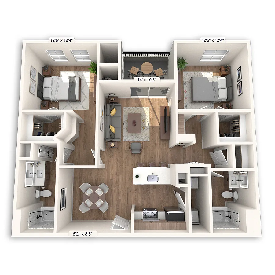 Floor plan Pacific