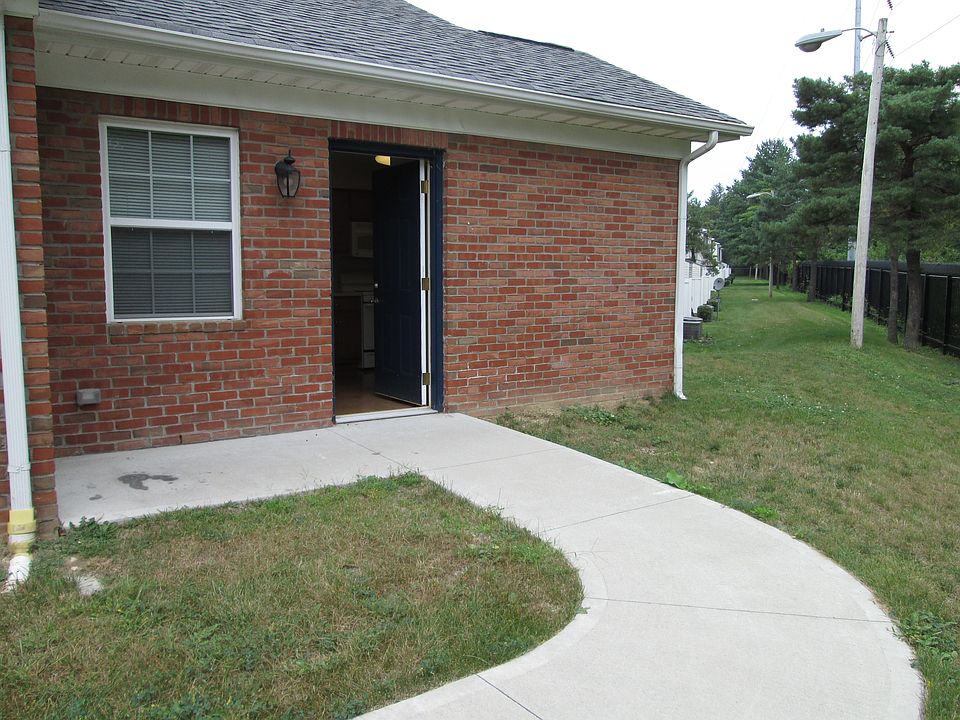 back of apartment