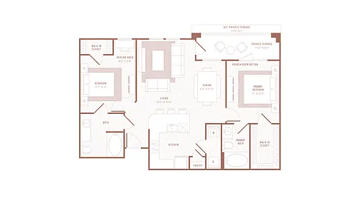 Floor plan B1-Prestige