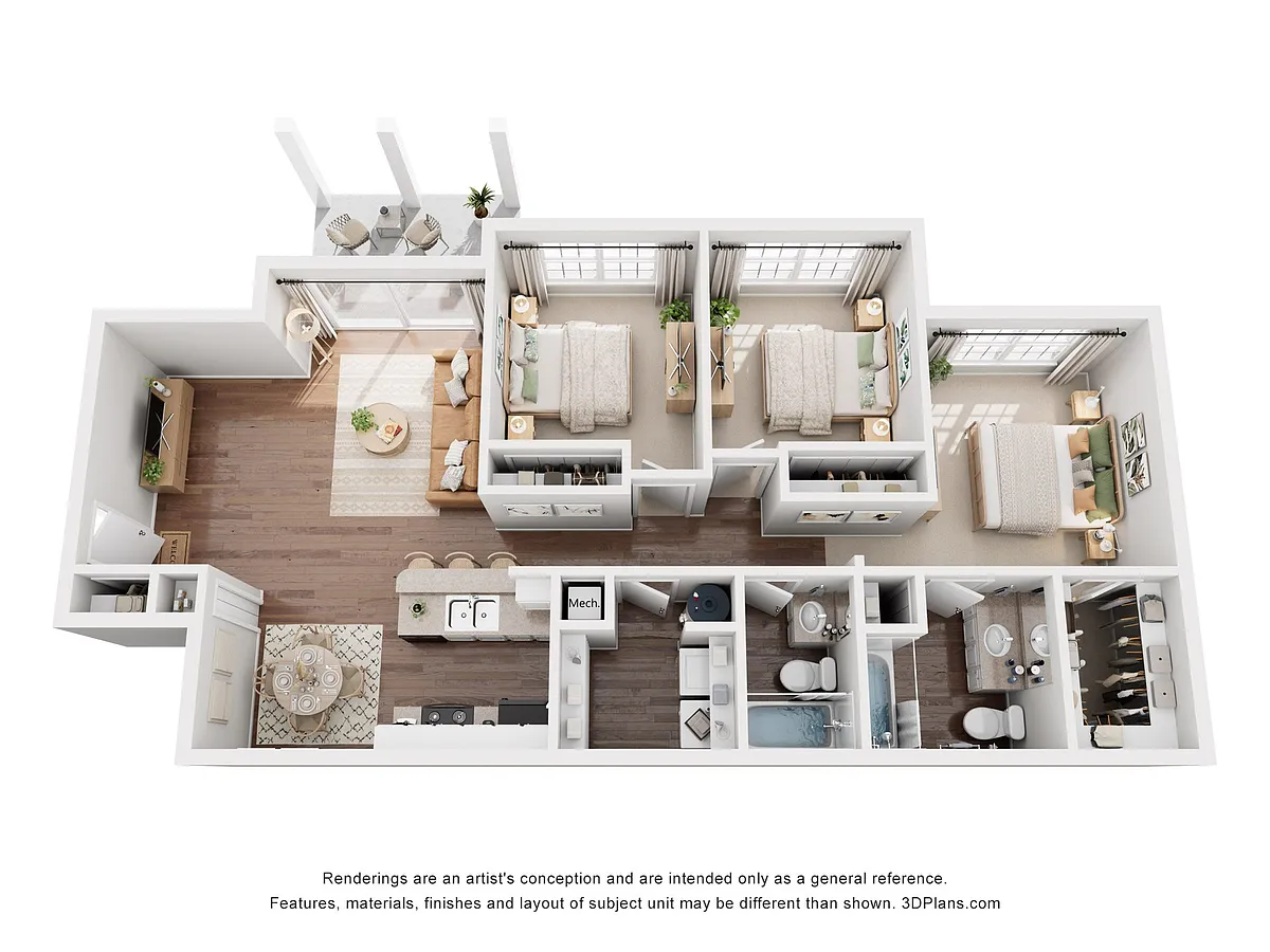Floor plan The Laurel