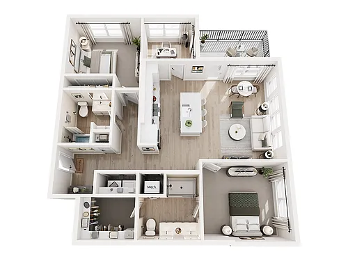Floor plan B6