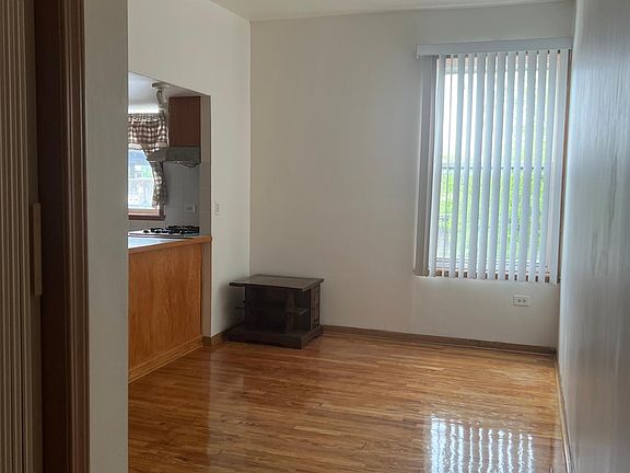 Immediately upon entering the apartment. Closet for coats and shoes to the left.