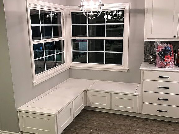 Breakfast Nook with storage