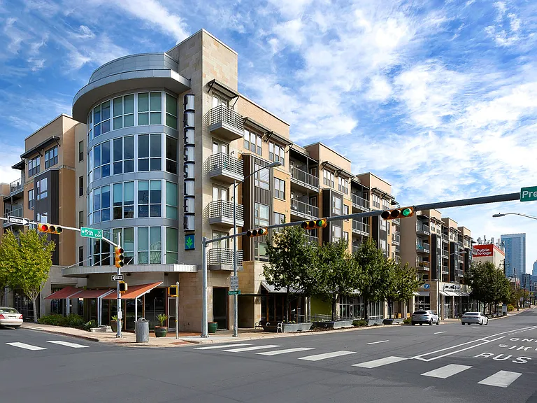 Pressler Building Exterior with Retail