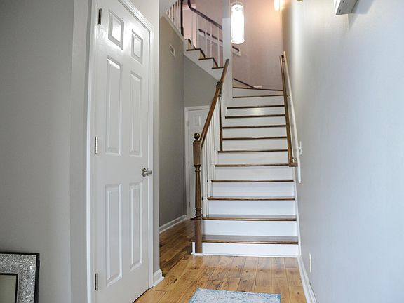 two storage closets, garage access