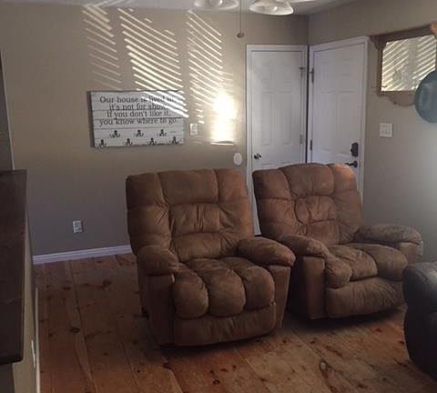 Upstairs living room