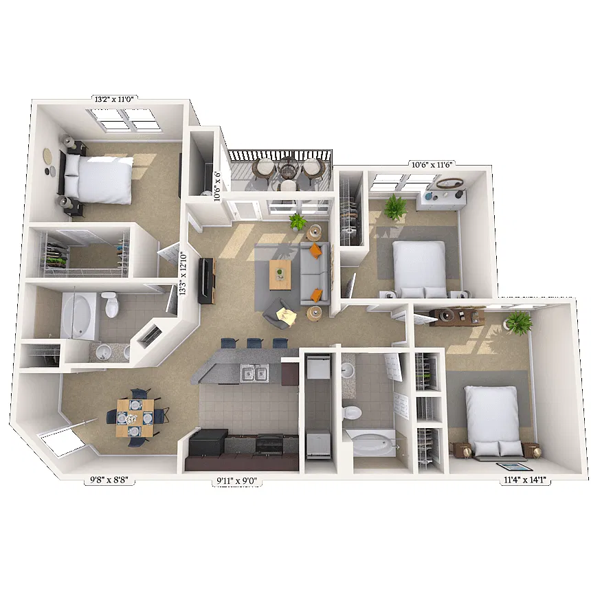 Floor plan 32A