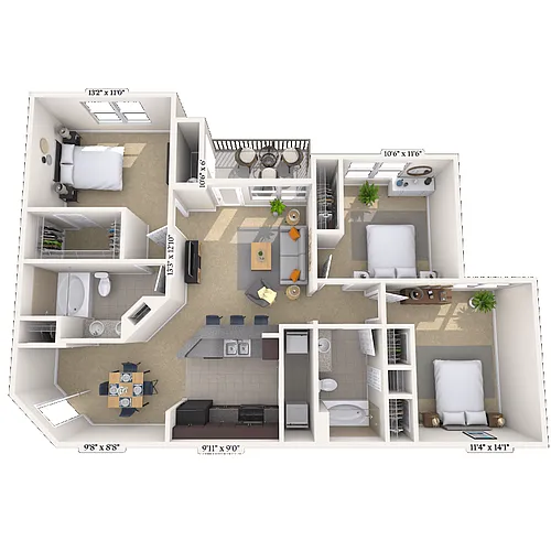 Floor plan 32A