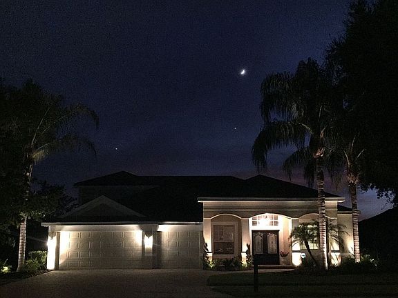 Night view  outdoor lighting