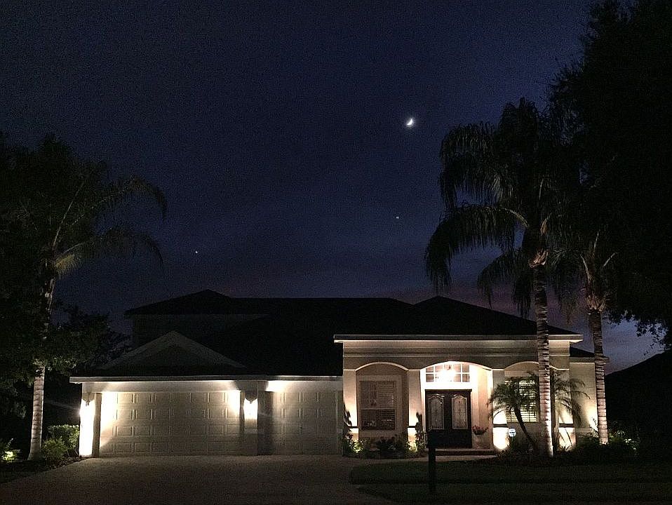 Night view  outdoor lighting