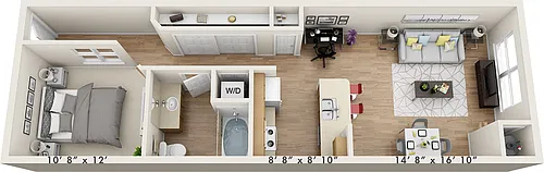 Floor plan The Emerald Affordable