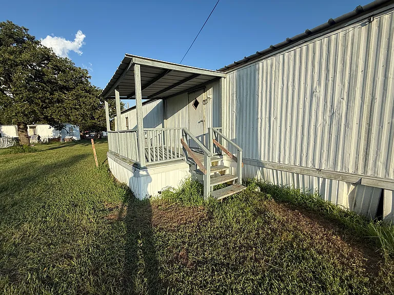 Back of home.