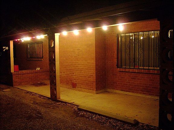 Front walk from carport