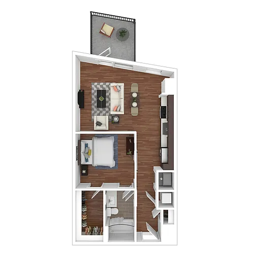 Floor plan A6- East