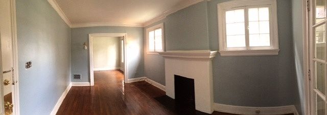 View from the french doors.