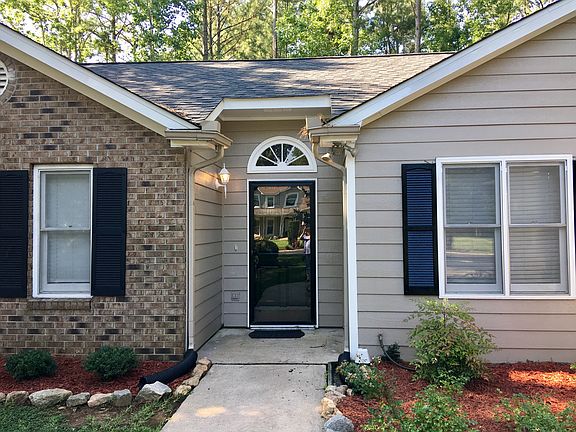Front door of home