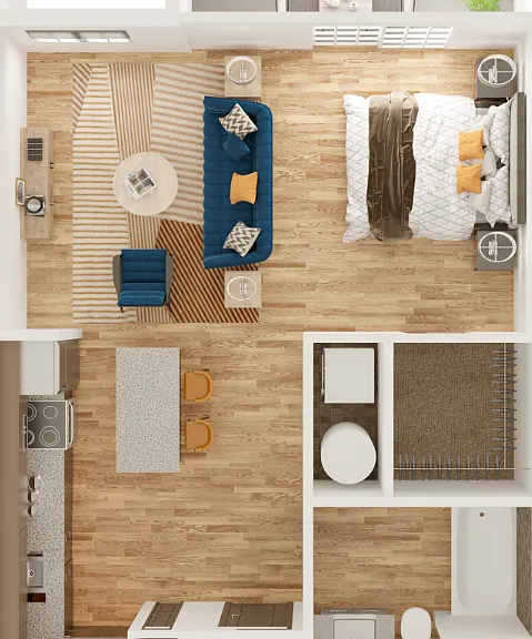 JFK Floorplan Diagram