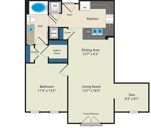 Floor plan The Roosevelt