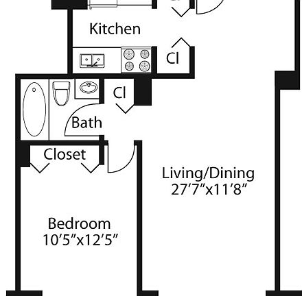 2nd image of 240 E 27th St APT 5M