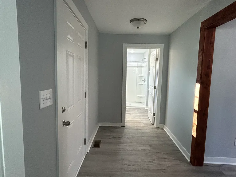 Mudroom/backdoor/full Bathroom/Laundry Room
