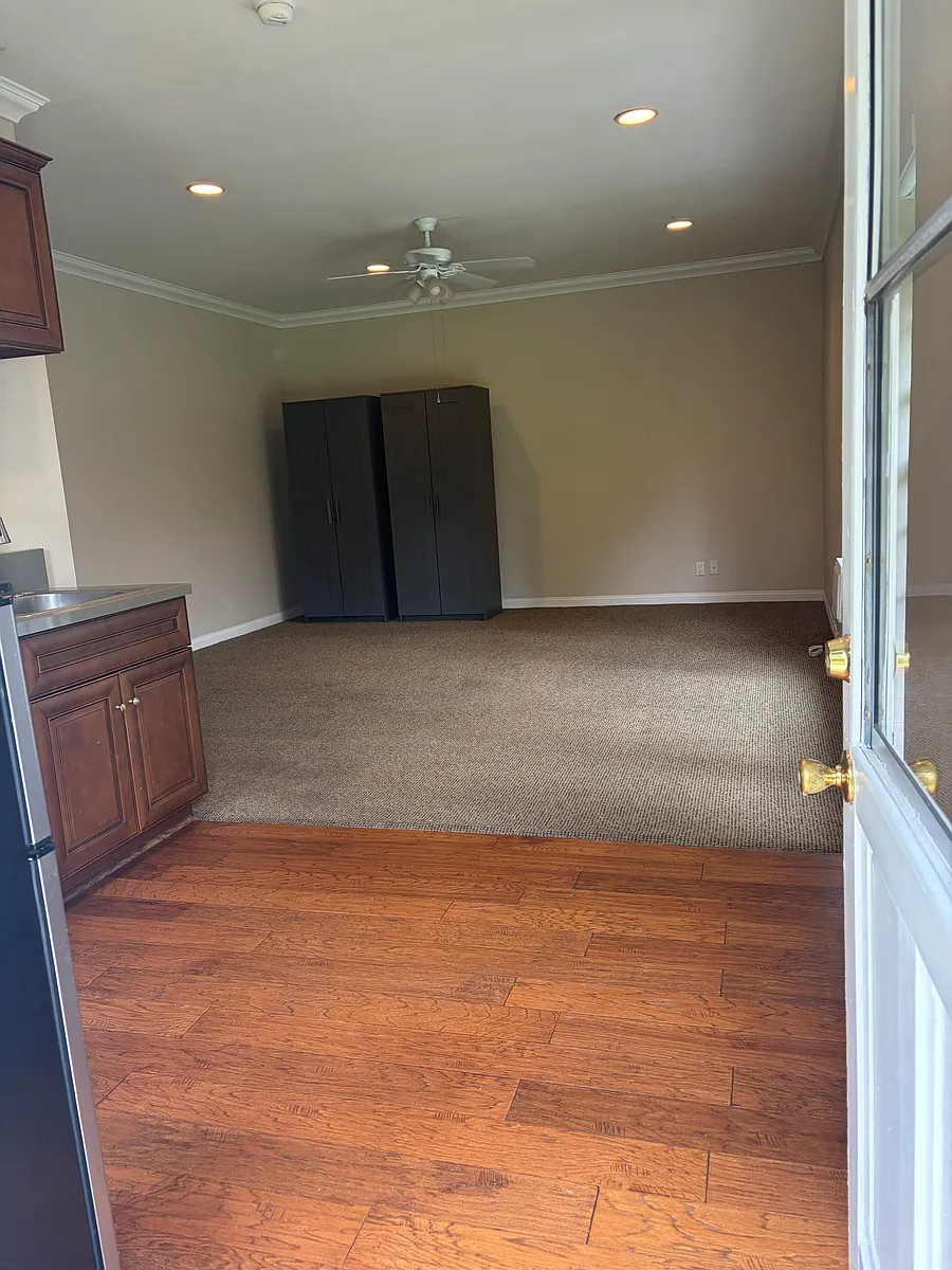 Main room. Space for bed, sofa, TV and desk. - 665 Rim Rd