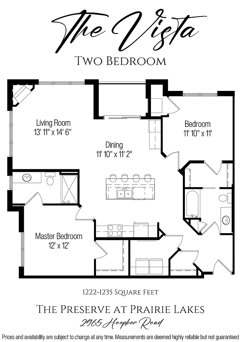 Floor plan Vista