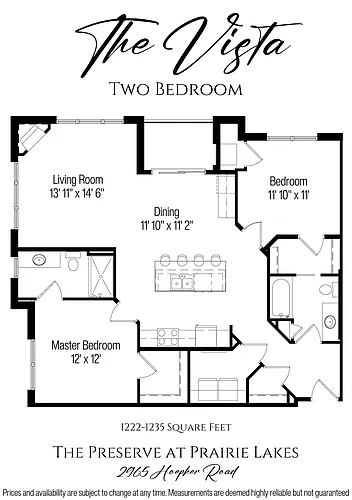 Floor plan Vista