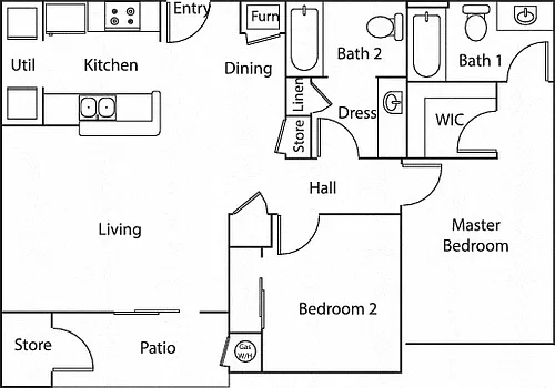 Floor plan B5