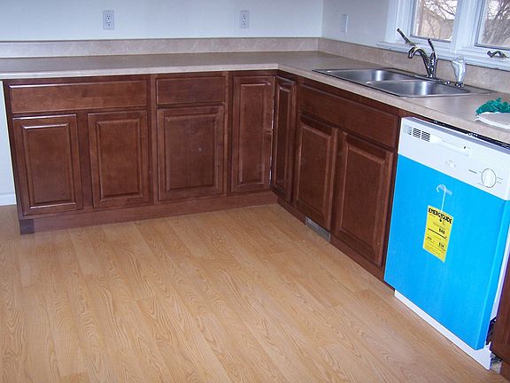 New kitchen with recessed lighting