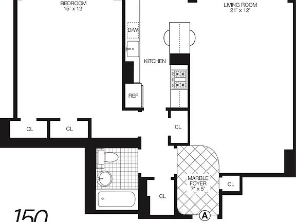 2nd image of 150 E 57th St APT 26A