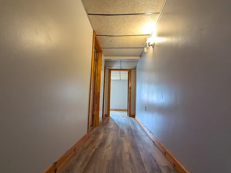 Hallway of 2nd floor Bedroom bathroom and bedroom to left and ahead