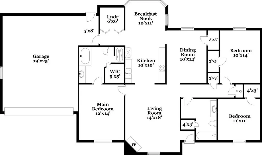 3 bed, 2.0 bath, 1765 sqft, $1,950 — Photo 2