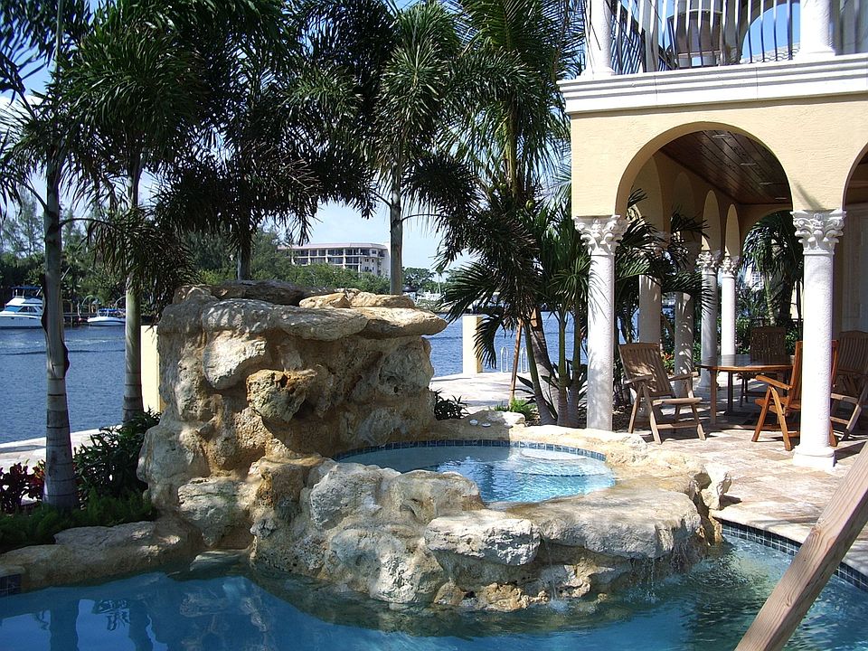 patio and spa