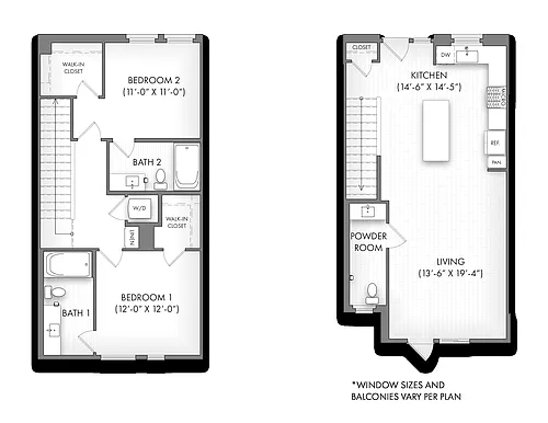 Floor plan TH1