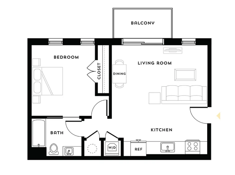 Floor plan A3 815 Collection