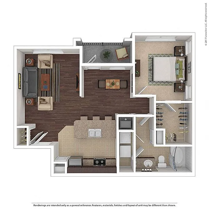 Floor plan A1B