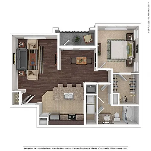 Floor plan A1B