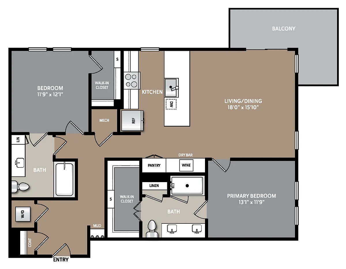Floor plan B7