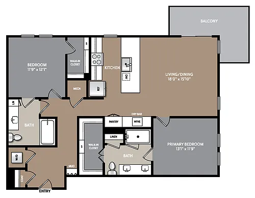 Floor plan B7