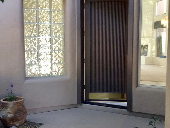 Entryway inside private courtyard