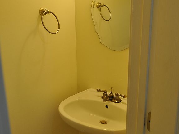 Half bath on main floor