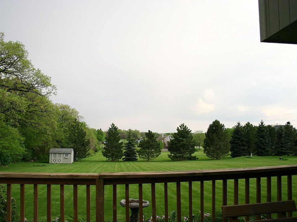 On the back porch