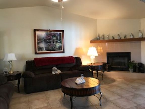 Vaulted ceilings.