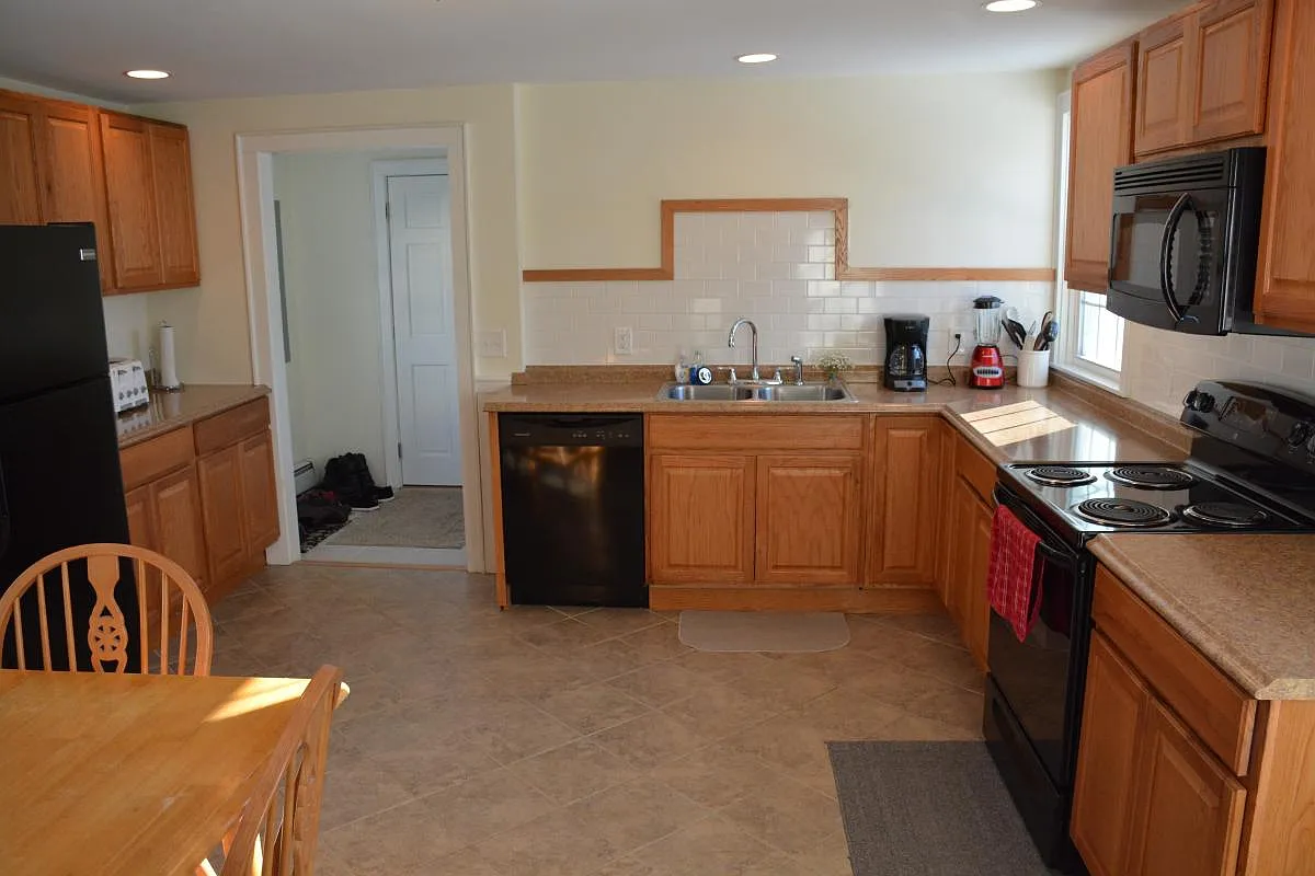 New Kitchen - Mudroom beyond - 730 Main St #B