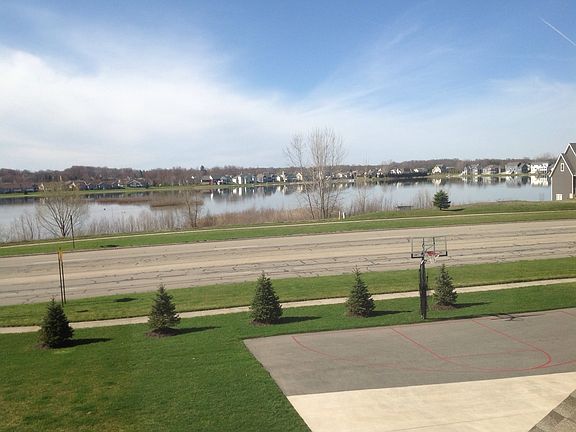 Lake view from upstairs front bed