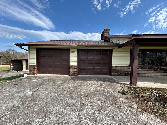 Large two car garage