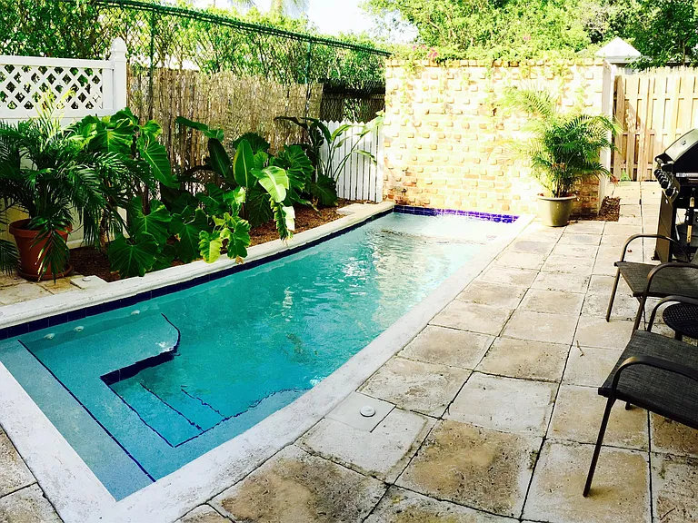 relaxing pool