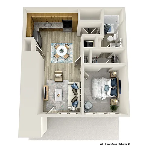 Floor plan A1G